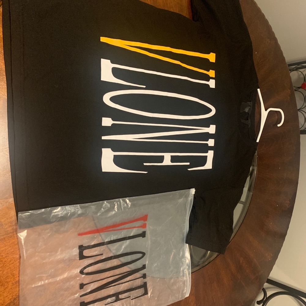 Vlone staple shirt orange